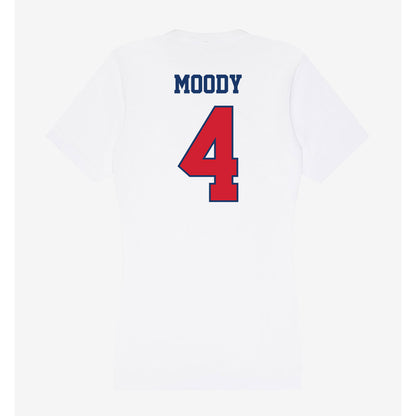 Francis Marion - NCAA Women's Basketball : Mariana Moody - Women's V-Neck T-Shirt-1