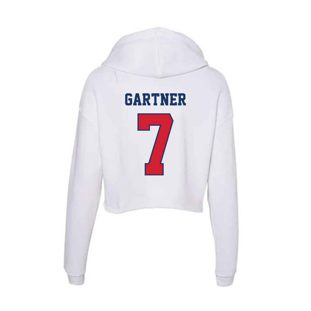 Francis Marion - NCAA Women's Volleyball : Madilyn Gartner - Women's Crop Fleece Hoodie-1