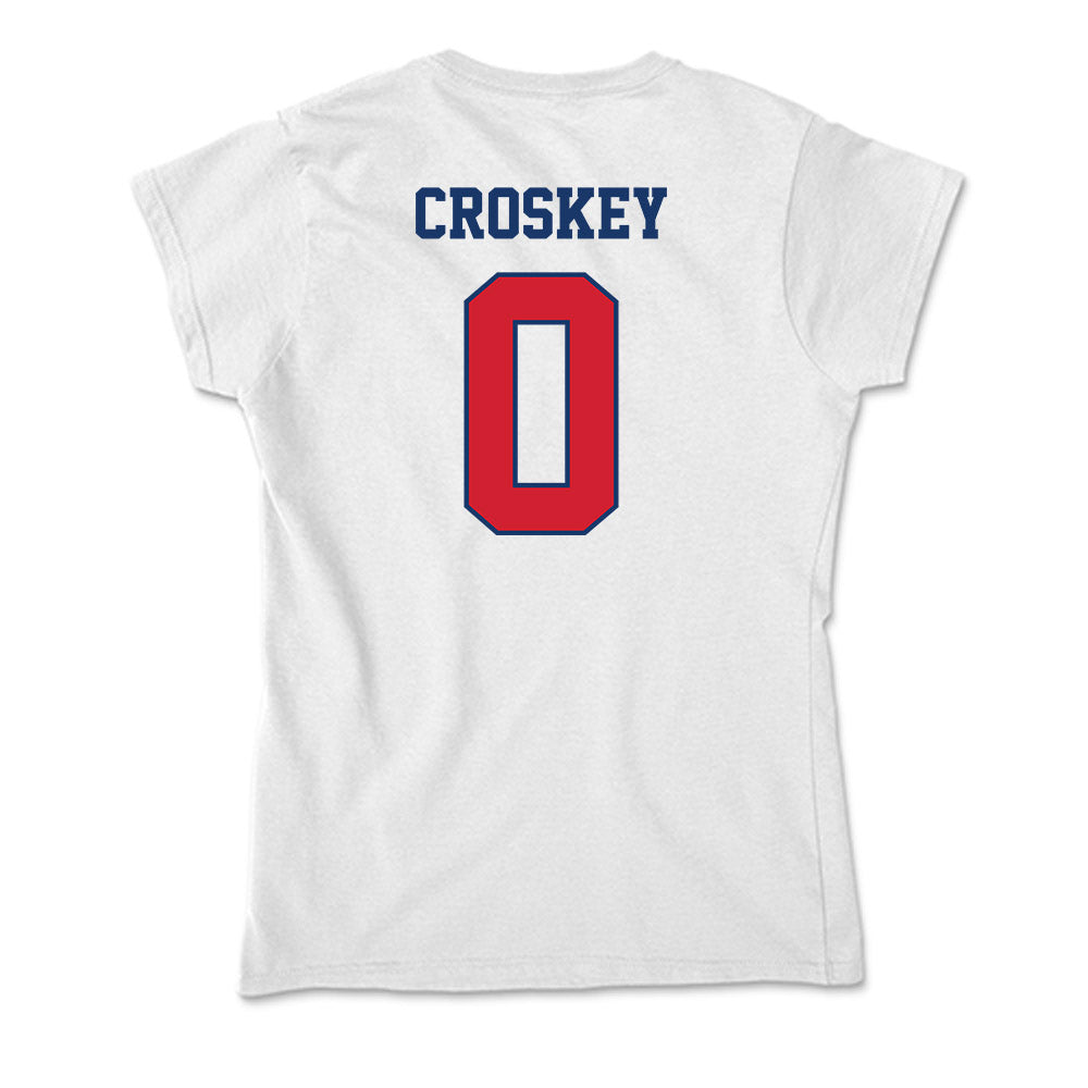 Francis Marion - NCAA Women's Basketball : Kiara Croskey - Soft Style Women’s T-Shirt-1