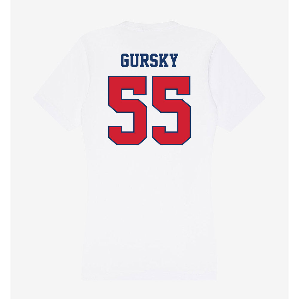 Francis Marion - NCAA Baseball : Cole Gursky - Women's V-Neck T-Shirt-1
