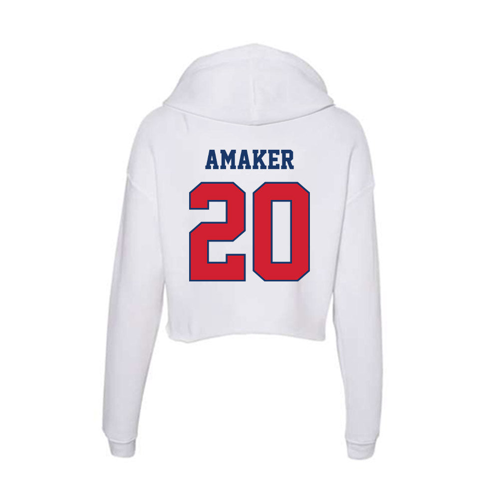 Francis Marion - NCAA Softball : Lainey Amaker - Women's Crop Fleece Hoodie-1