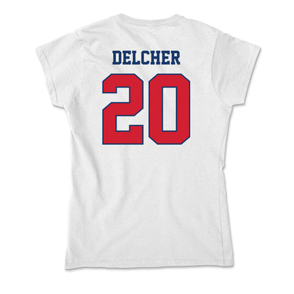 Francis Marion - NCAA Women's Volleyball : Andrea Delcher - Soft Style Women’s T-Shirt-1