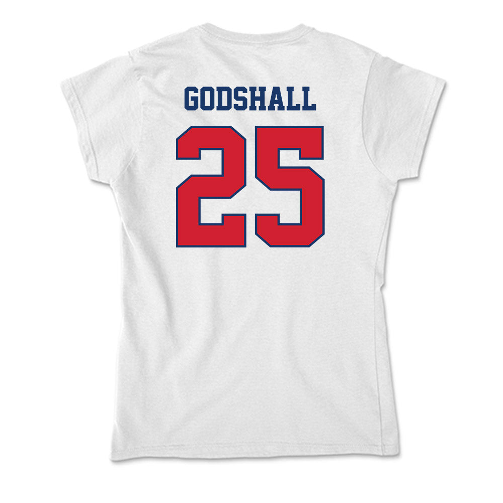 Francis Marion - NCAA Women's Soccer : Davynn Godshall - Soft Style Women’s T-Shirt-1