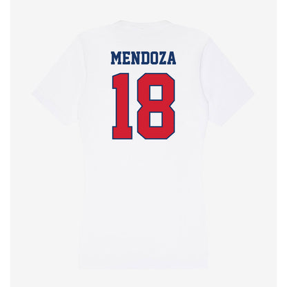 Francis Marion - NCAA Women's Volleyball : Mya Mendoza - Women's V-Neck T-Shirt-1