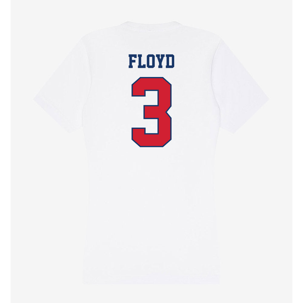Francis Marion - NCAA Women's Volleyball : Katie Floyd - Women's V-Neck T-Shirt-1