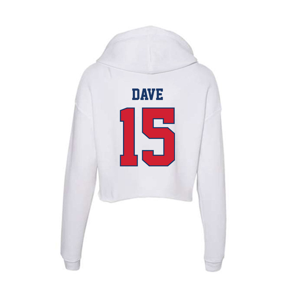 Francis Marion - NCAA Women's Soccer : Tehya Dave - Women's Crop Fleece Hoodie-1