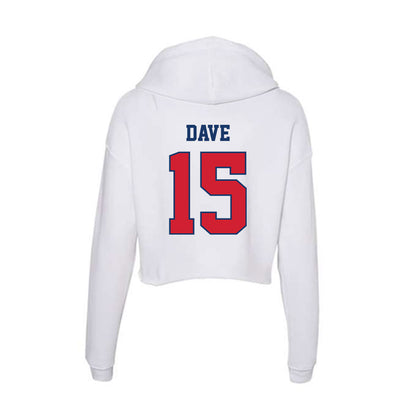 Francis Marion - NCAA Women's Soccer : Tehya Dave - Women's Crop Fleece Hoodie-1