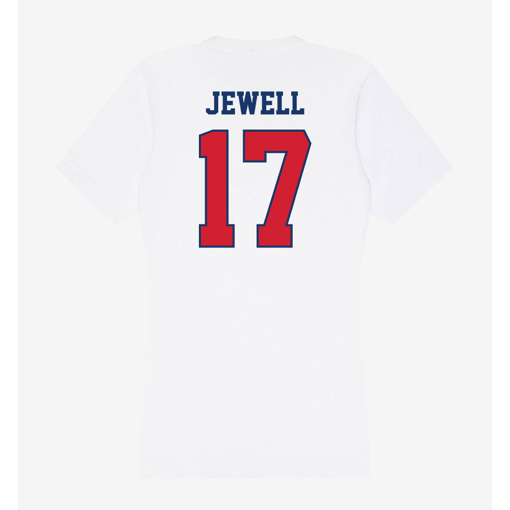 Francis Marion - NCAA Softball : McKenzie Jewell - Women's V-Neck T-Shirt-1