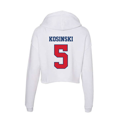 Francis Marion - NCAA Softball : Laini Kosinski - Women's Crop Fleece Hoodie-1