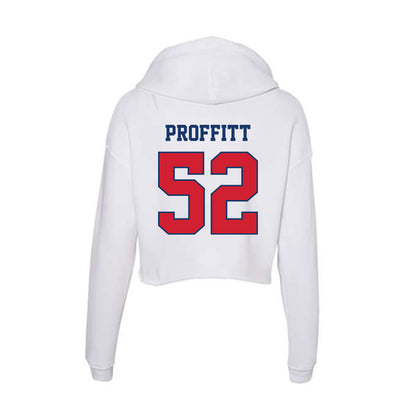 Francis Marion - NCAA Baseball : Myles Proffitt - Women's Crop Fleece Hoodie-1
