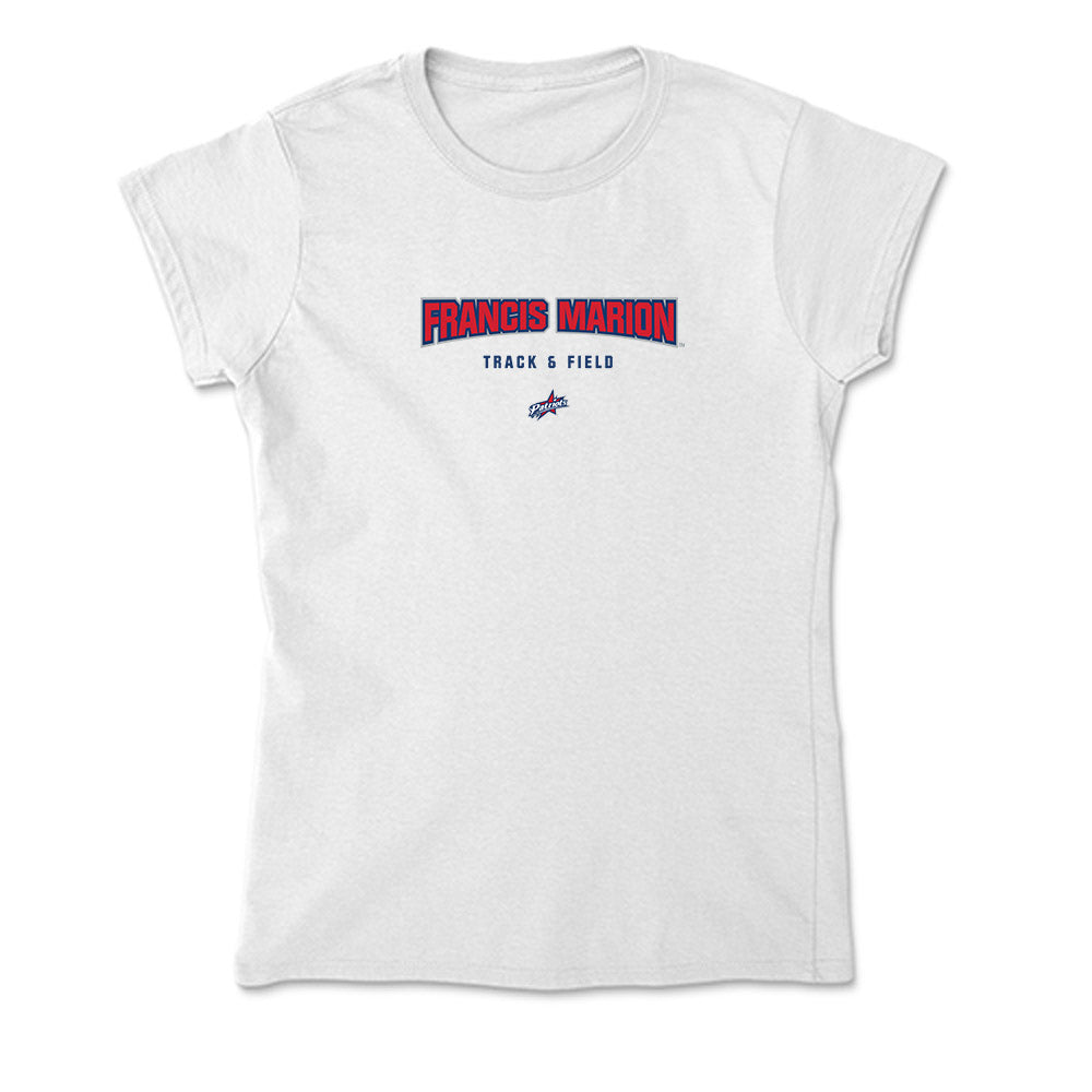 Francis Marion - NCAA Men's Track & Field : Danny Dowd - Soft Style Women’s T-Shirt-0