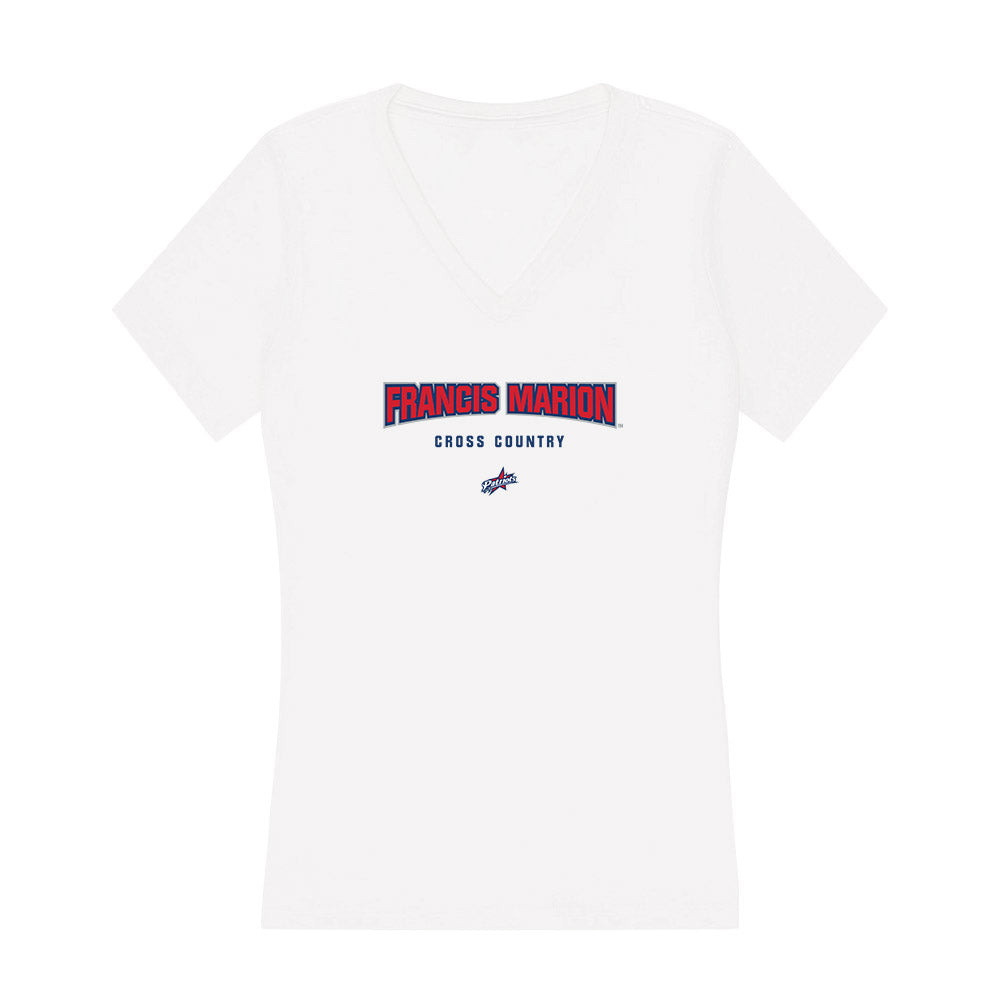Francis Marion - NCAA Women's Cross Country : Briggs Kelly - Women's V-Neck T-Shirt-0
