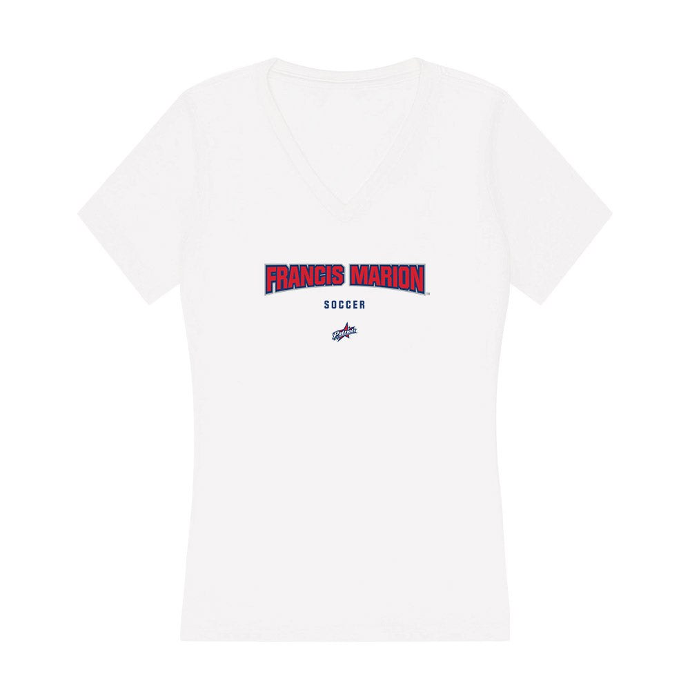 Francis Marion - NCAA Women's Soccer : Chloe Pfaff - Women's V-Neck T-Shirt-0