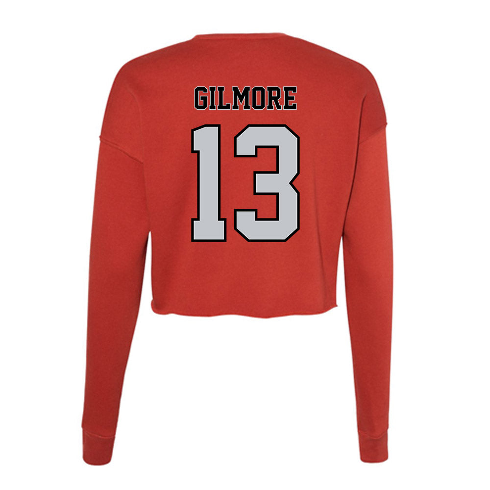 CSUN - NCAA Women's Volleyball : Anne Gilmore - Women's Cropped Crew Fleece-1