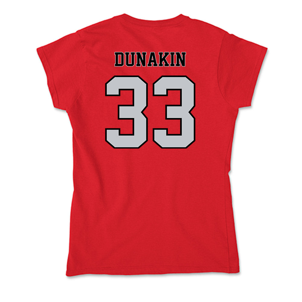 CSUN - NCAA Softball : Katelyn Dunakin - Soft Style Women’s T-Shirt-1