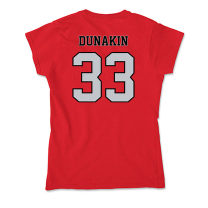 CSUN - NCAA Softball : Katelyn Dunakin - Soft Style Women’s T-Shirt-1