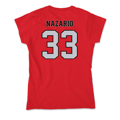 CSUN - NCAA Women's Basketball : Rita Nazario - Soft Style Women’s T-Shirt-1