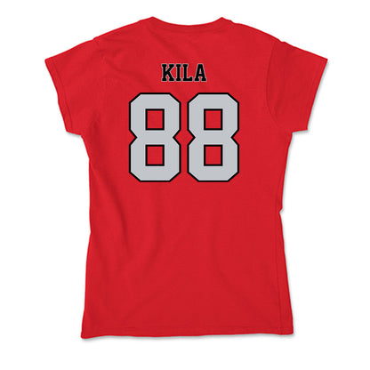 CSUN - NCAA Softball : Mackenzie Kila - Soft Style Women’s T-Shirt-1