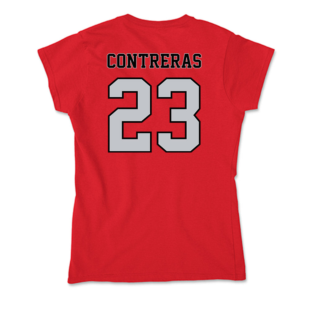 CSUN - NCAA Women's Basketball : Maya Contreras - Soft Style Women’s T-Shirt-1