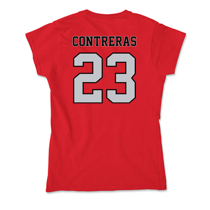 CSUN - NCAA Women's Basketball : Maya Contreras - Soft Style Women’s T-Shirt-1