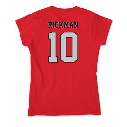 CSUN - NCAA Baseball : Mateo Rickman - Soft Style Women’s T-Shirt-1