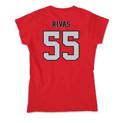 CSUN - NCAA Softball : Amber Rivas - Soft Style Women’s T-Shirt-1