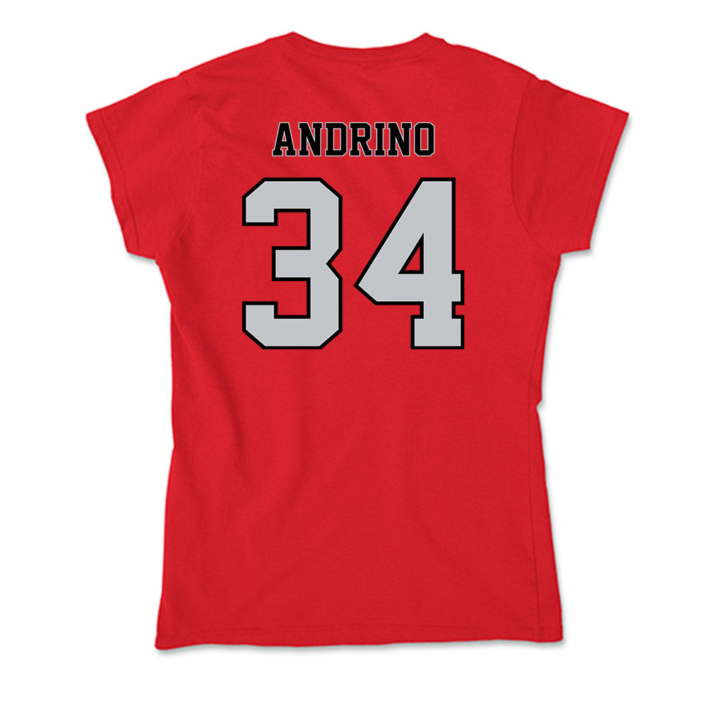 CSUN - NCAA Women's Soccer : Isabella Andrino - Soft Style Women’s T-Shirt-1