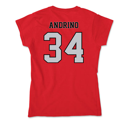 CSUN - NCAA Women's Soccer : Isabella Andrino - Soft Style Women’s T-Shirt-1