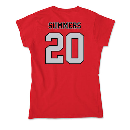 CSUN - NCAA Women's Water Polo : Claire Summers - Soft Style Women’s T-Shirt-1