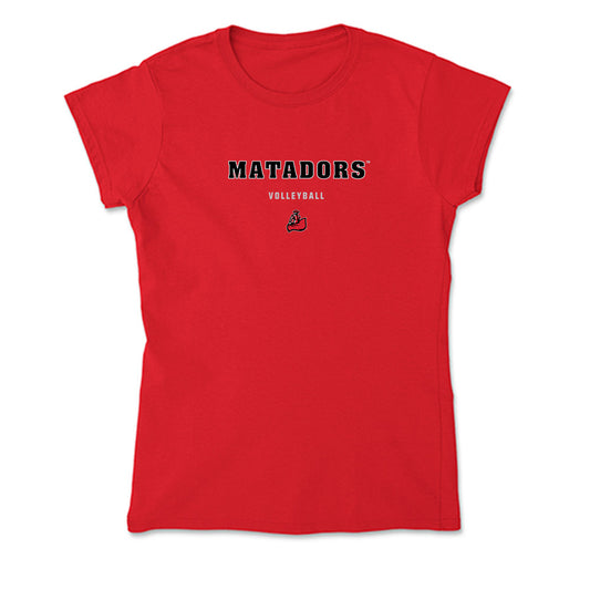 CSUN - NCAA Women's Volleyball : Anne Gilmore - Soft Style Women’s T-Shirt-0