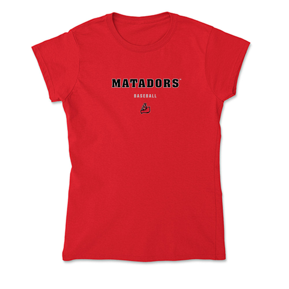 CSUN - NCAA Baseball : Blake Ignaciak - Soft Style Women’s T-Shirt-0