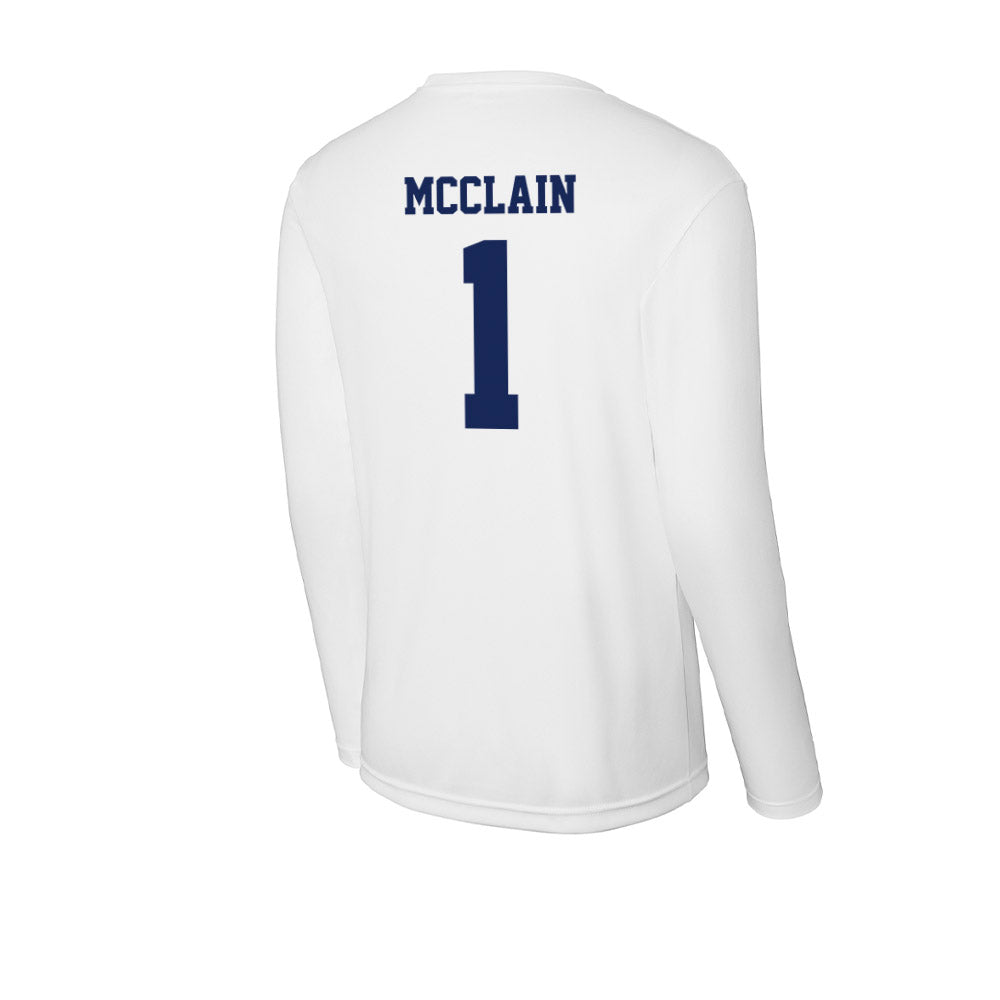 Belmont - NCAA Men's Basketball : Nicolas McClain - Activewear Long Sleeve T-Shirt-1