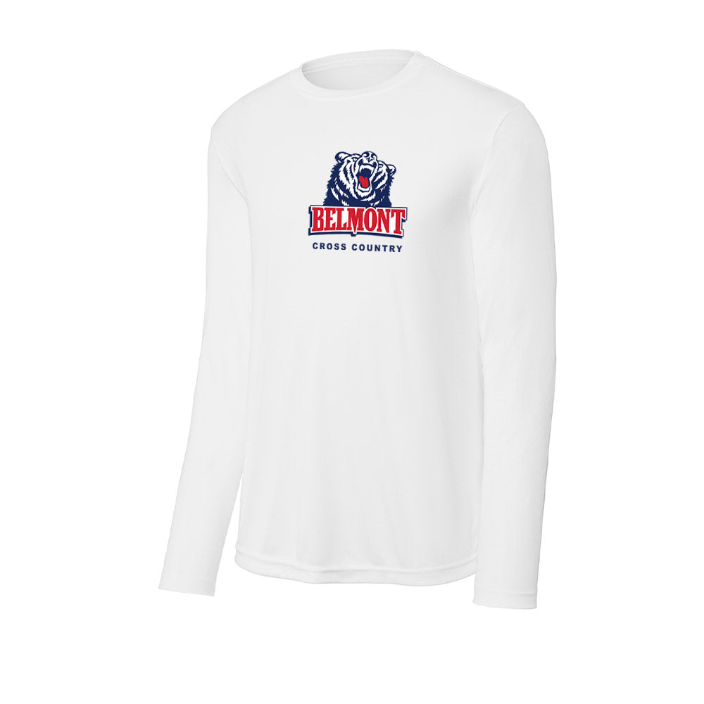 Belmont - NCAA Men's Cross Country : Jesiah Low - Activewear Long Sleeve T-Shirt-0