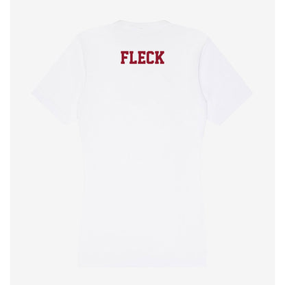 Lafayette College - NCAA Women's Swimming & Diving : Kristina Fleck - Women's V-Neck T-Shirt-1