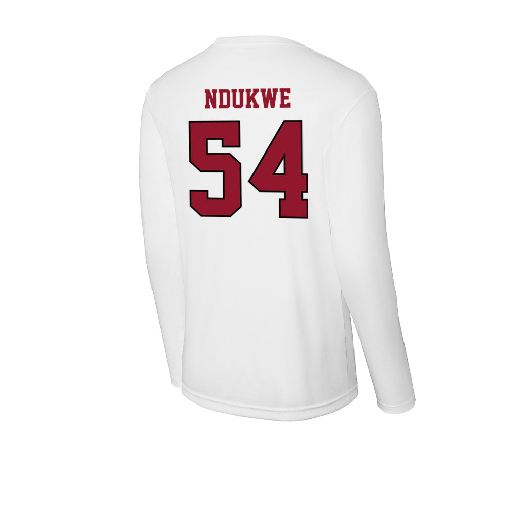 Lafayette College - NCAA Football : Mcbright Ndukwe - Activewear Long Sleeve T-Shirt-1