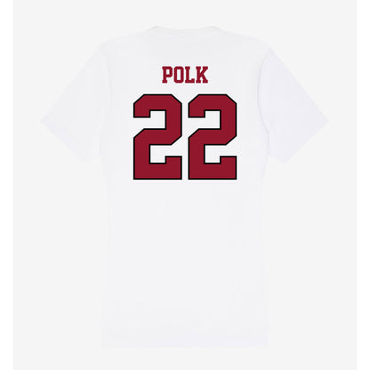 Lafayette College - NCAA Football : Jeremiah Polk - Women's V-Neck T-Shirt-1