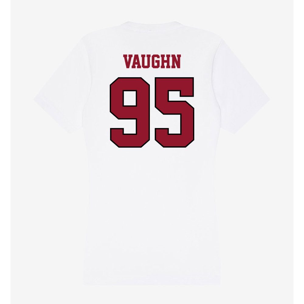 Lafayette College - NCAA Football : Michael Vaughn - Women's V-Neck T-Shirt-1