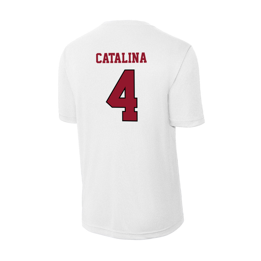 Lafayette College - NCAA Softball : Olivia Catalina - Activewear T-Shirt-1