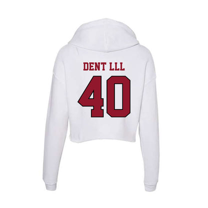 Lafayette College - NCAA Football : Michael Dent lll - Women's Crop Fleece Hoodie-1
