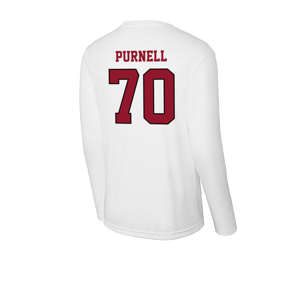 Lafayette College - NCAA Football : Quinn Purnell - Activewear Long Sleeve T-Shirt-1