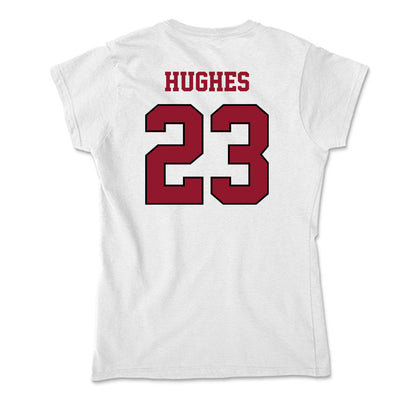 Lafayette College - NCAA Women's Soccer : Alle Hughes - Soft Style Women’s T-Shirt-1