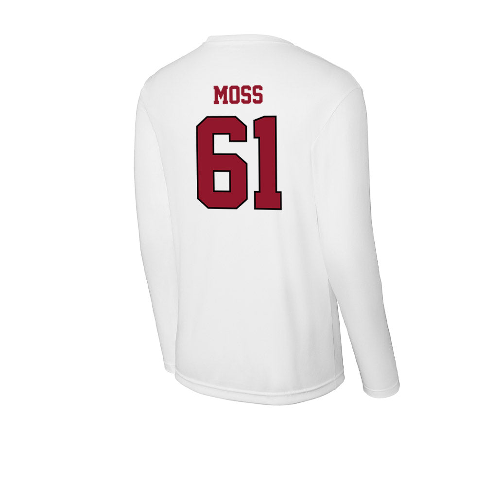 Lafayette College - NCAA Football : Parker Moss - Activewear Long Sleeve T-Shirt-1