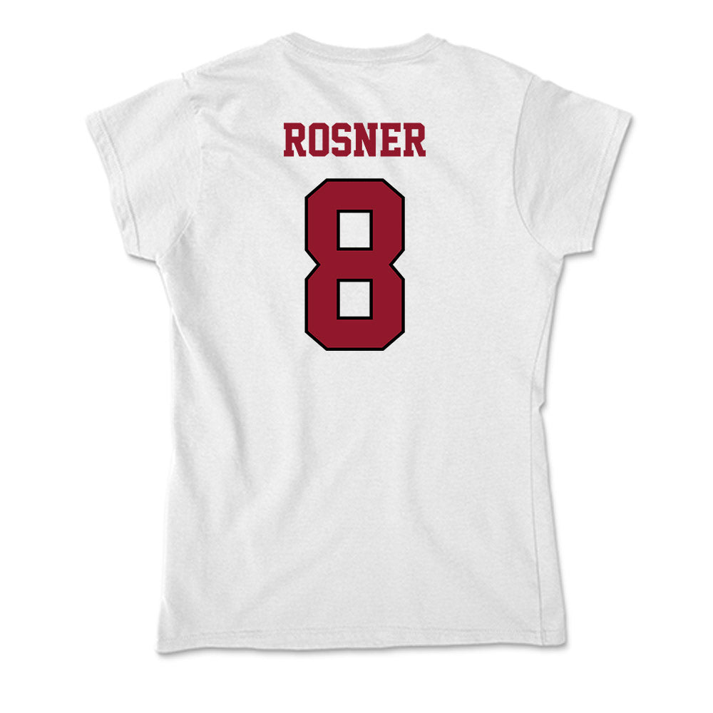Lafayette College - NCAA Softball : Danielle Rosner - Soft Style Women’s T-Shirt-1