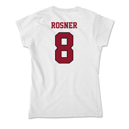Lafayette College - NCAA Softball : Danielle Rosner - Soft Style Women’s T-Shirt-1