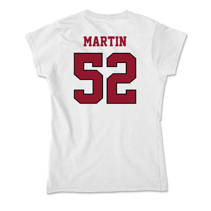 Lafayette College - NCAA Men's Lacrosse : Lowen Martin - Soft Style Women’s T-Shirt-1