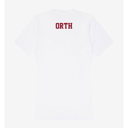 Lafayette College - NCAA Men's Swimming & Diving : Landon Orth - Women's V-Neck T-Shirt-1