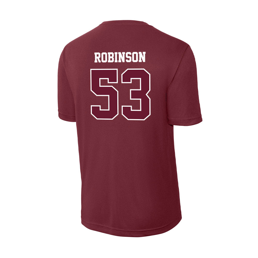 AAMU - NCAA Football : John Robinson - Activewear T-Shirt-1