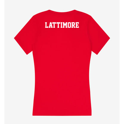 AAMU - NCAA Men's Track & Field : Sherman Lattimore - Women's V-Neck T-Shirt-1