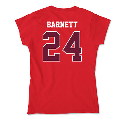 AAMU - NCAA Football : Javarion Barnett - Soft Style Women’s T-Shirt-1