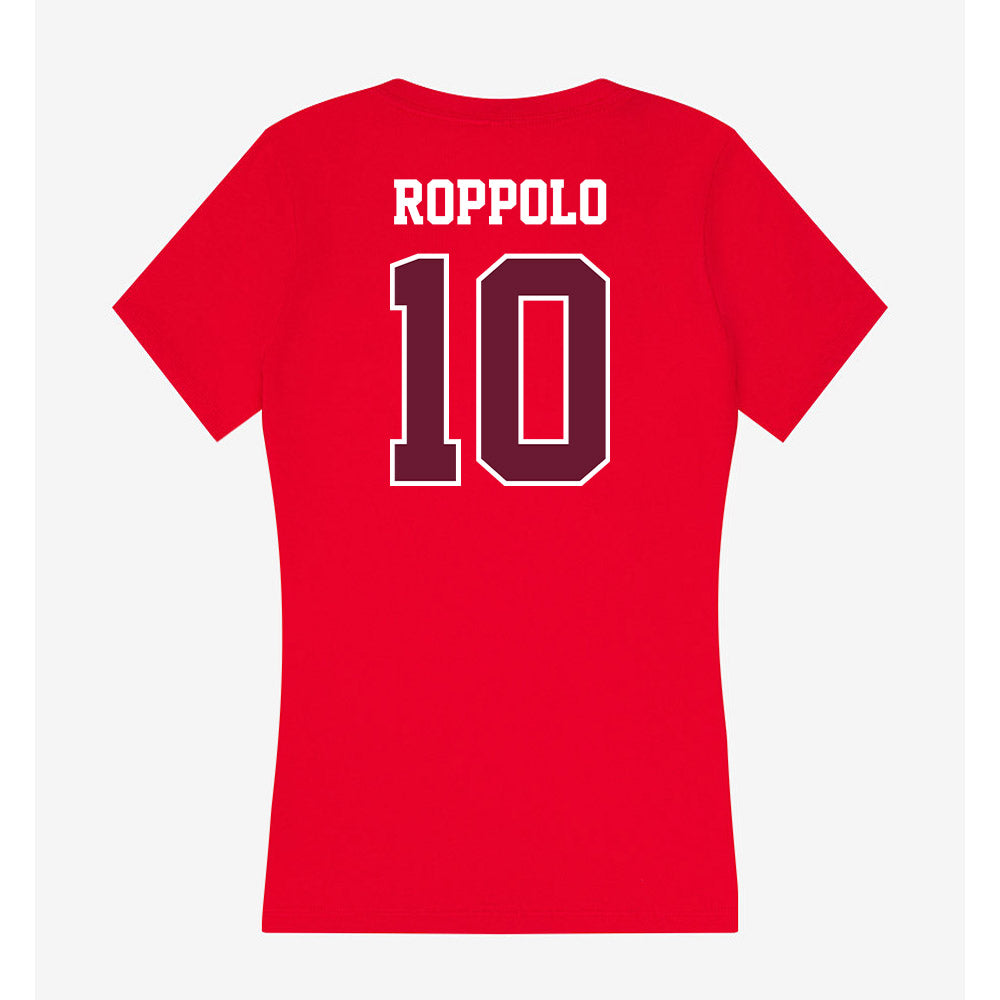 AAMU - NCAA Women's Soccer : Bella Roppolo - Women's V-Neck T-Shirt-1